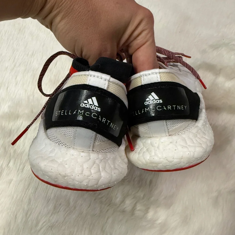 Adidas Stella McCartney Climacool vento Sneakers Womens‎ 7 White Red Gym Running